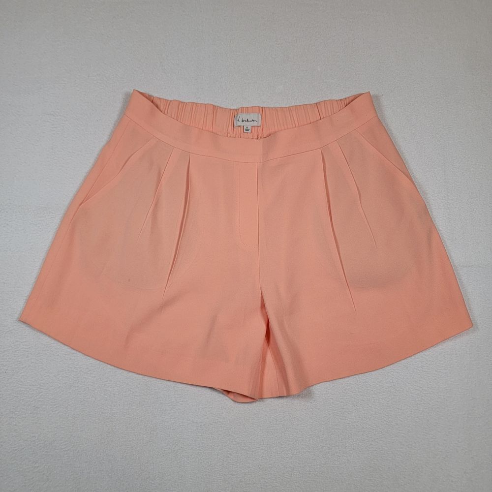 Babaton Aritzia Women's Cohen Terado‎ Shorts Sz 6 Coral Elastic Waist 4in Inseam